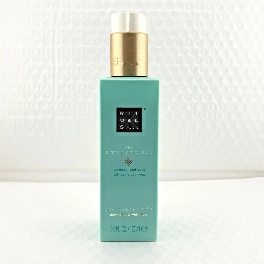 RITUALS The Ritual Of Karma Hand Balm Holy Lotus & White Tea‎ 5.9 oz New